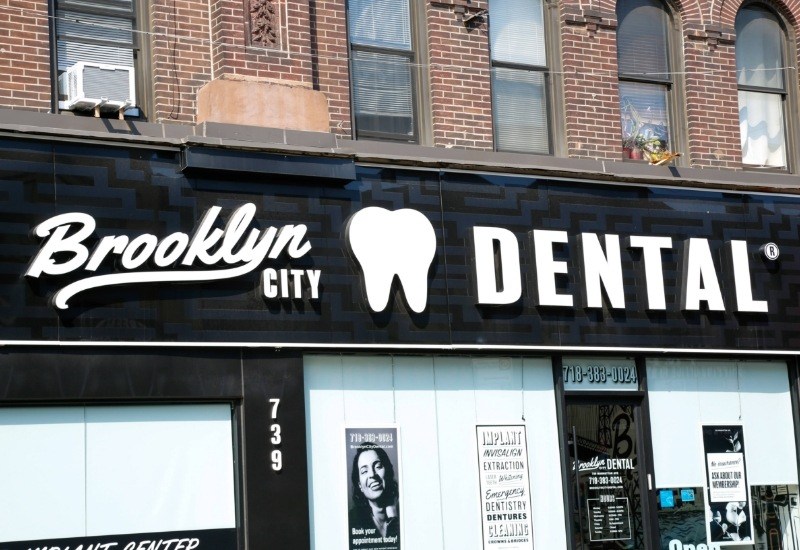 Outside view of Brooklyn City Dental